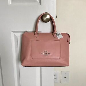 NWT Coach “Emma” Satchel in Petal